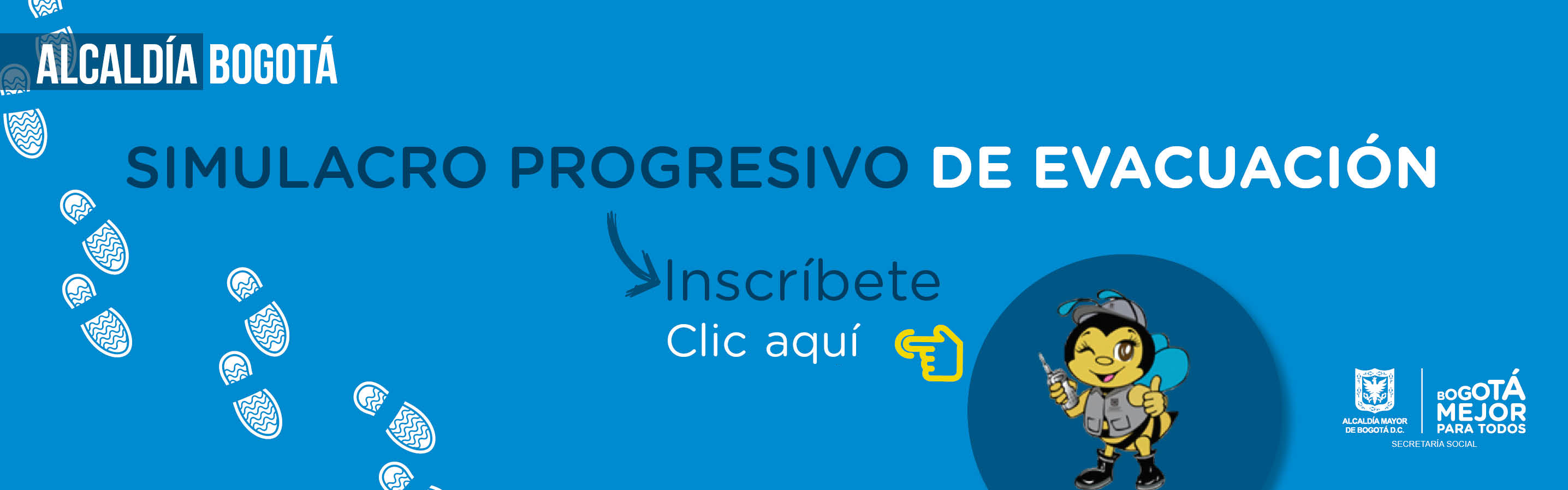 Simulacro progesivo de evacuación