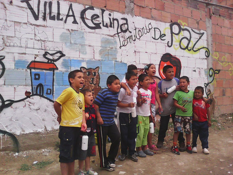 Niños de la localidad de bosa 2