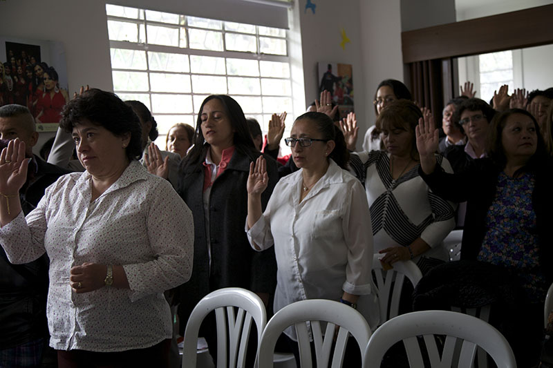 Evento de posecion de funcionarios 3