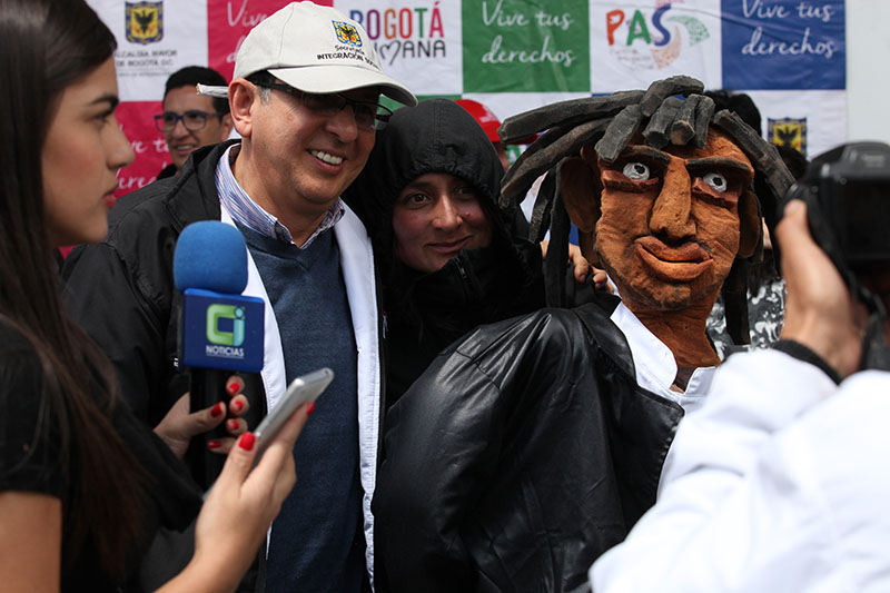 Foto de exhabitantes de calle 12