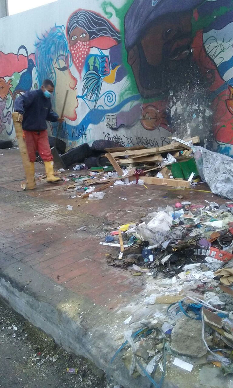 Foto de habitantes de calle 7