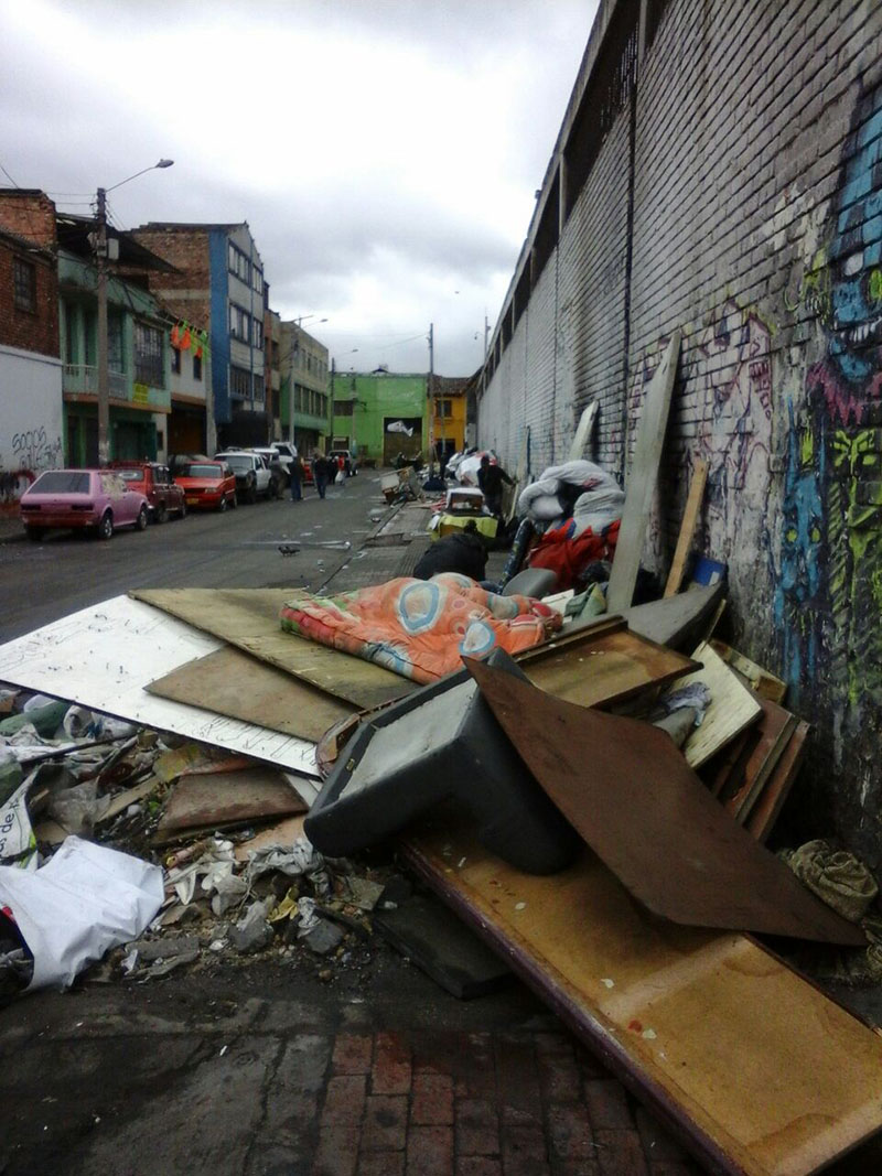 Foto de habitantes de calle 8