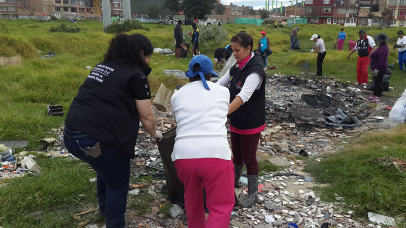 Foto de habitantes de calle