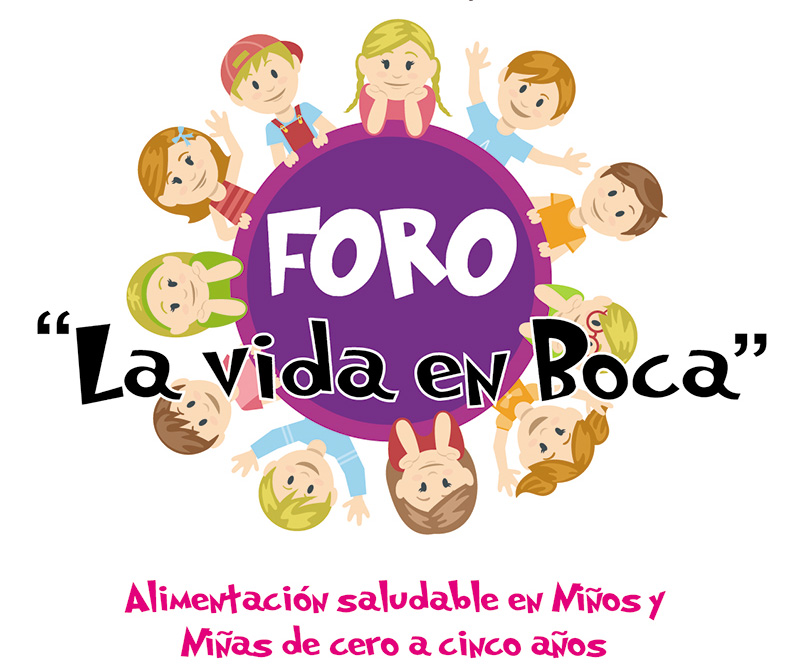Pieza grafica foro la vida en boca