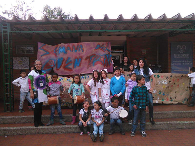 fotos de niños en la semana del buen trato