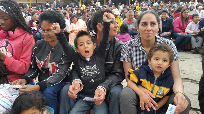 Foto de participantes en el evento Reciclar, Reutilizar y Reducir 5