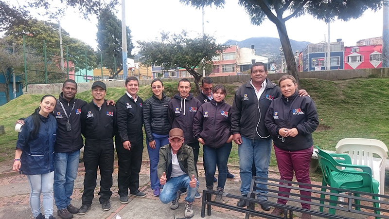Habitantes de calle en jornada de autocuidado 6