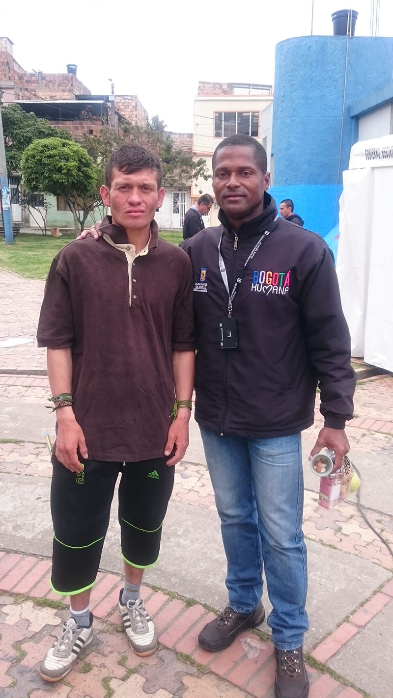 Habitantes de calle en jornada de autocuidado 1