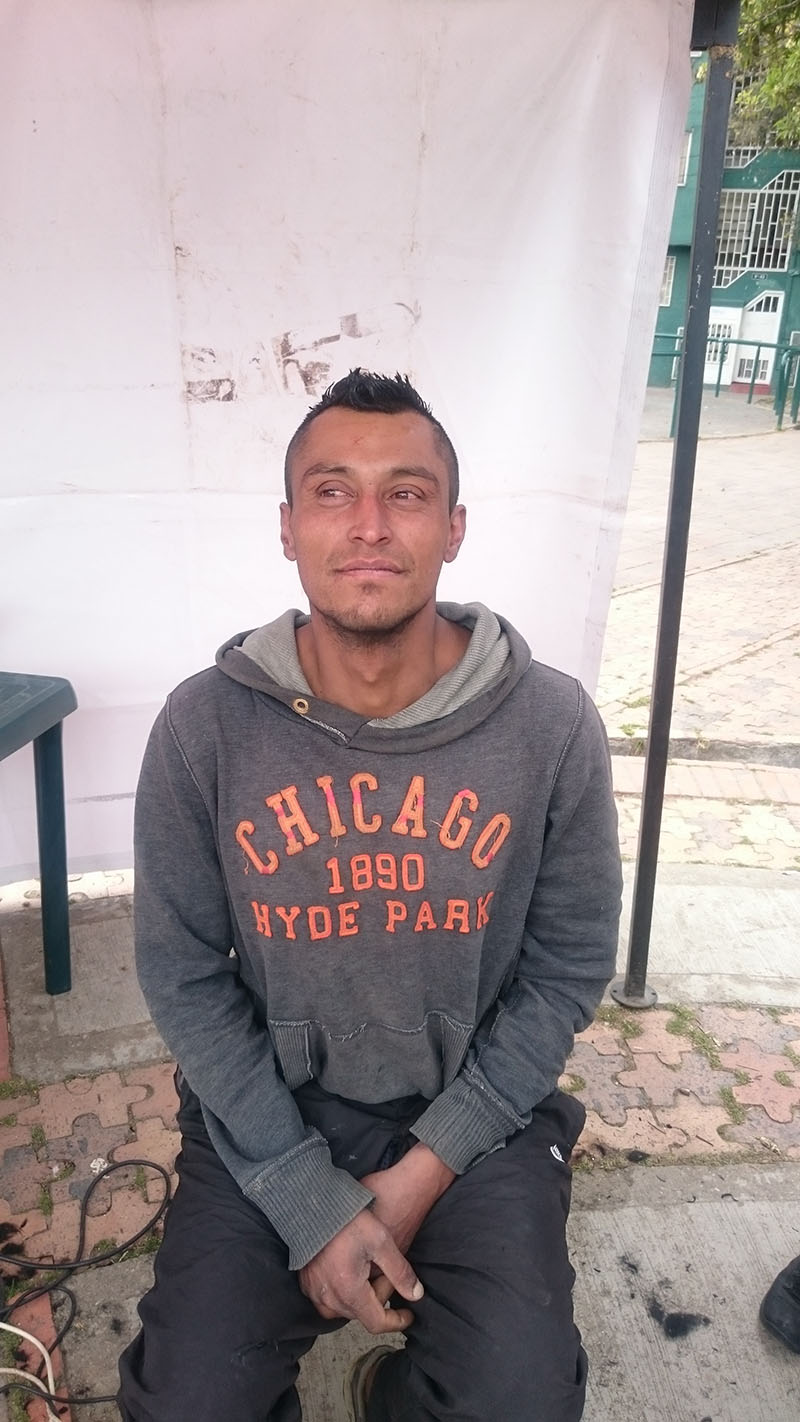 Habitantes de calle en jornada de autocuidado 3