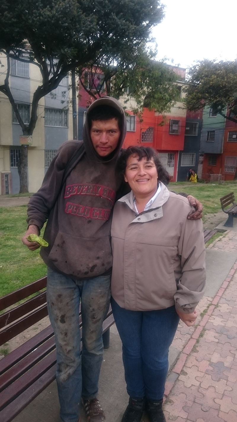 Habitantes de calle en jornada de autocuidado 5