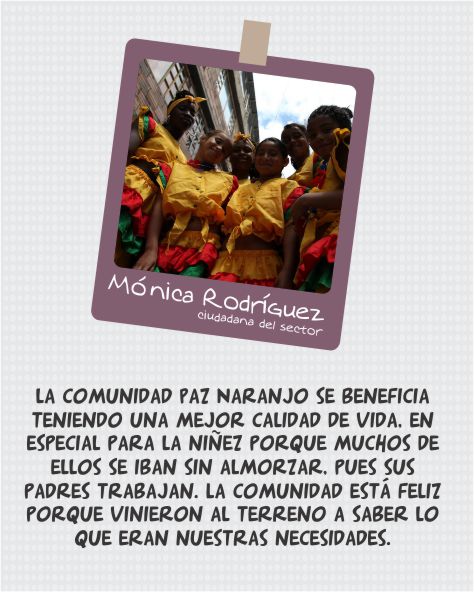 Testimonio comunidad Rafael Uribe Uribe
