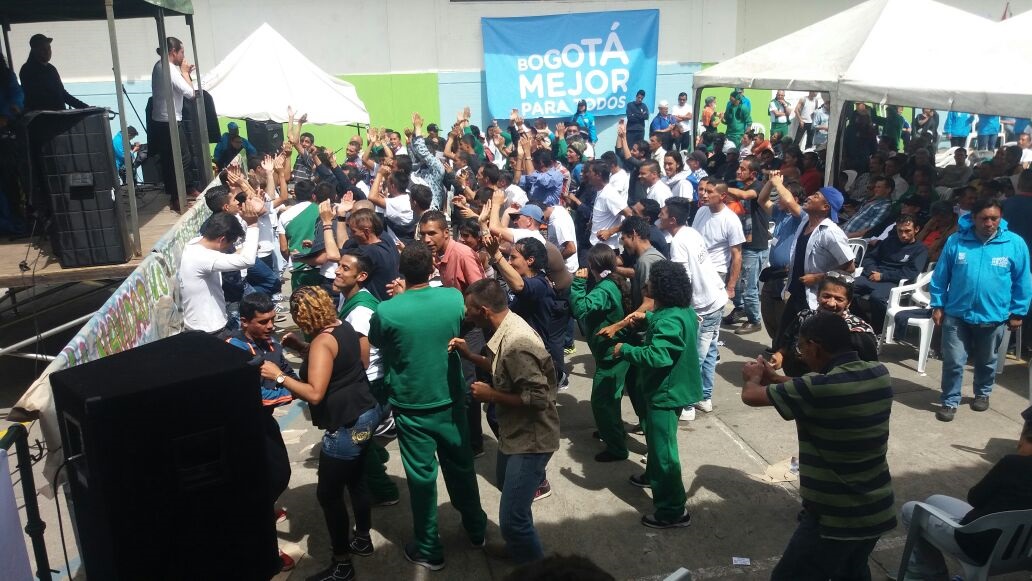 foto de ex habitantes de calle