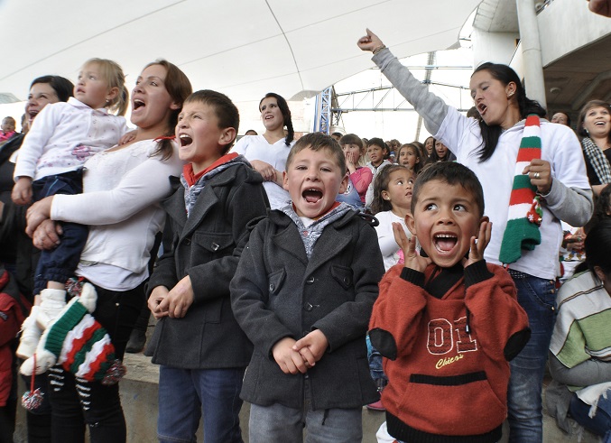 Niños y niñas de Usme