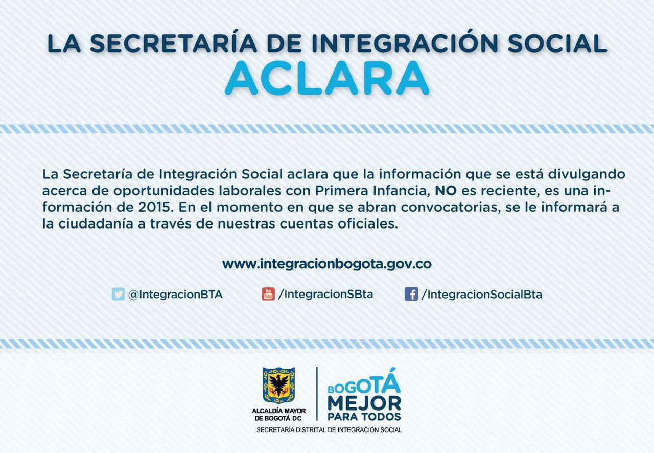 convocatorias laborales vigentes