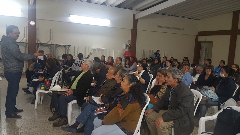 foto de espectadores en el evento