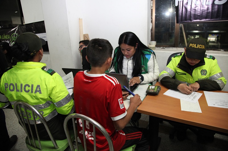 gran operativo en Corabastos 3