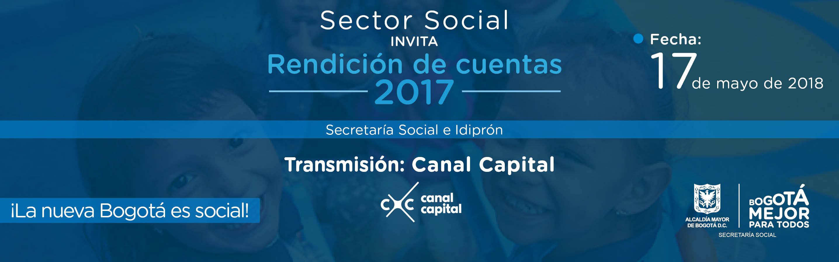 Banner de invitación a la Rendición de Cuentas 2017