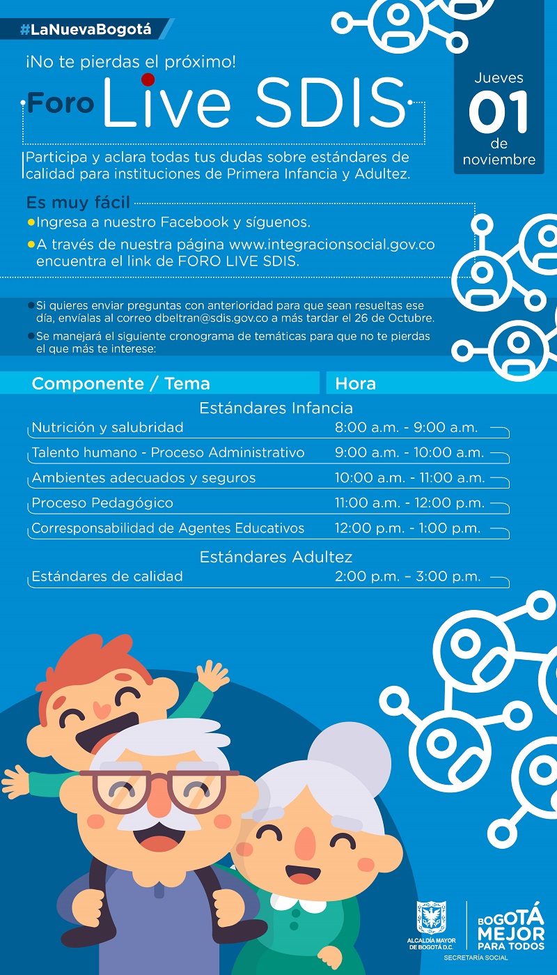 Primer foro live de la SDIS 2