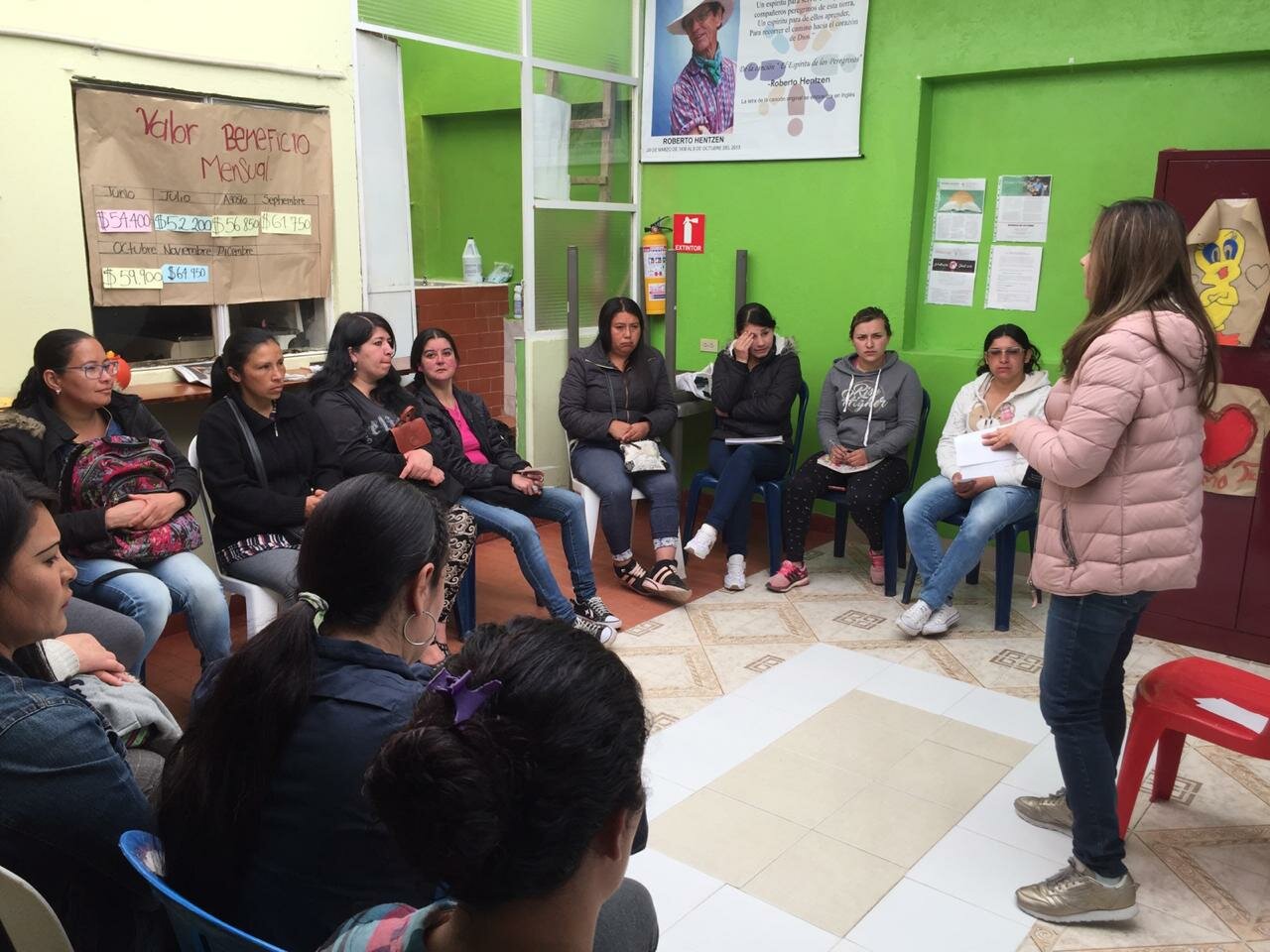 foto de mujeres participantes