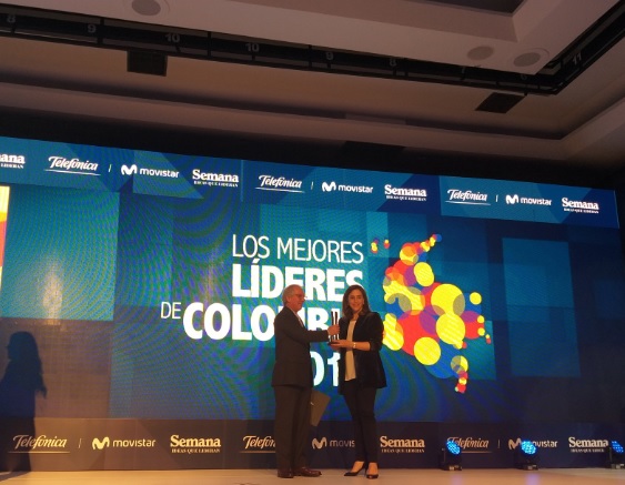 foto de premio lideres de colombia 1