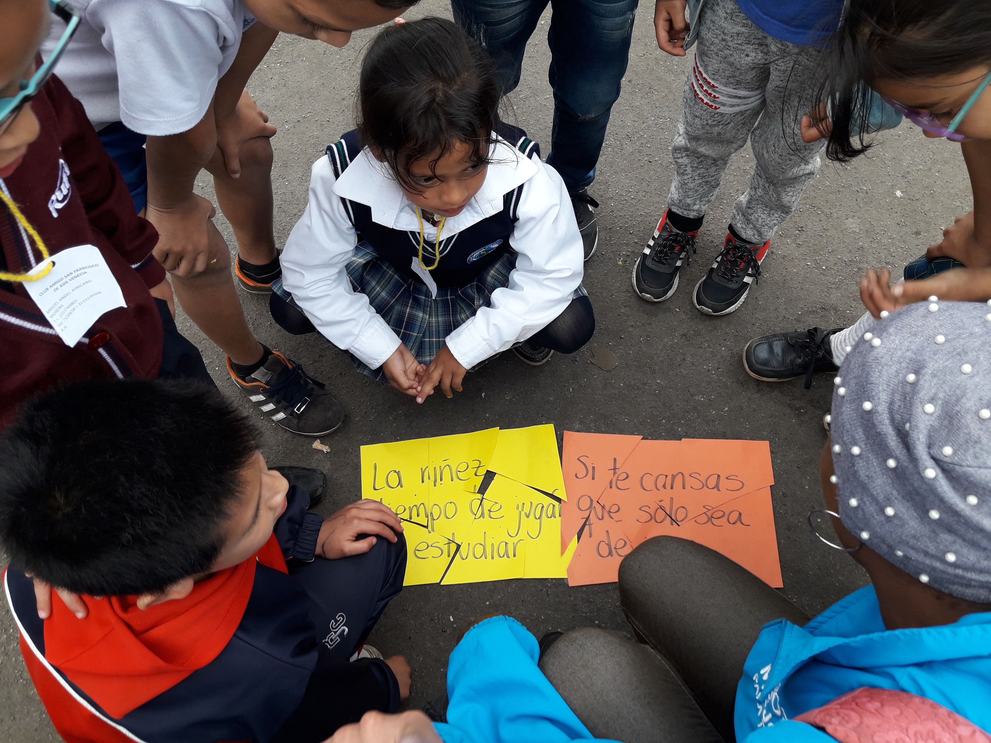 foto de niños y niñas