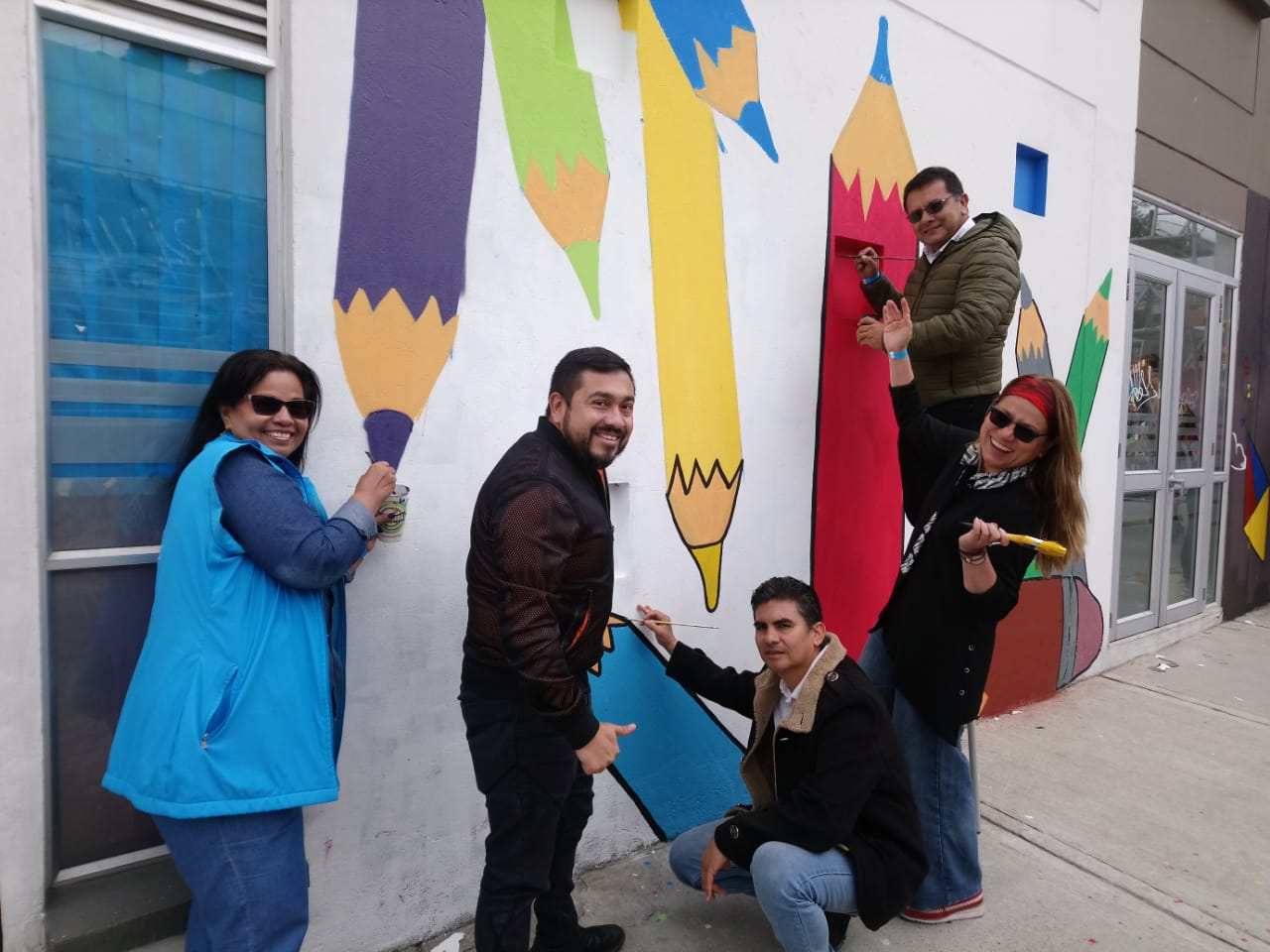 foto de intervencion artistica