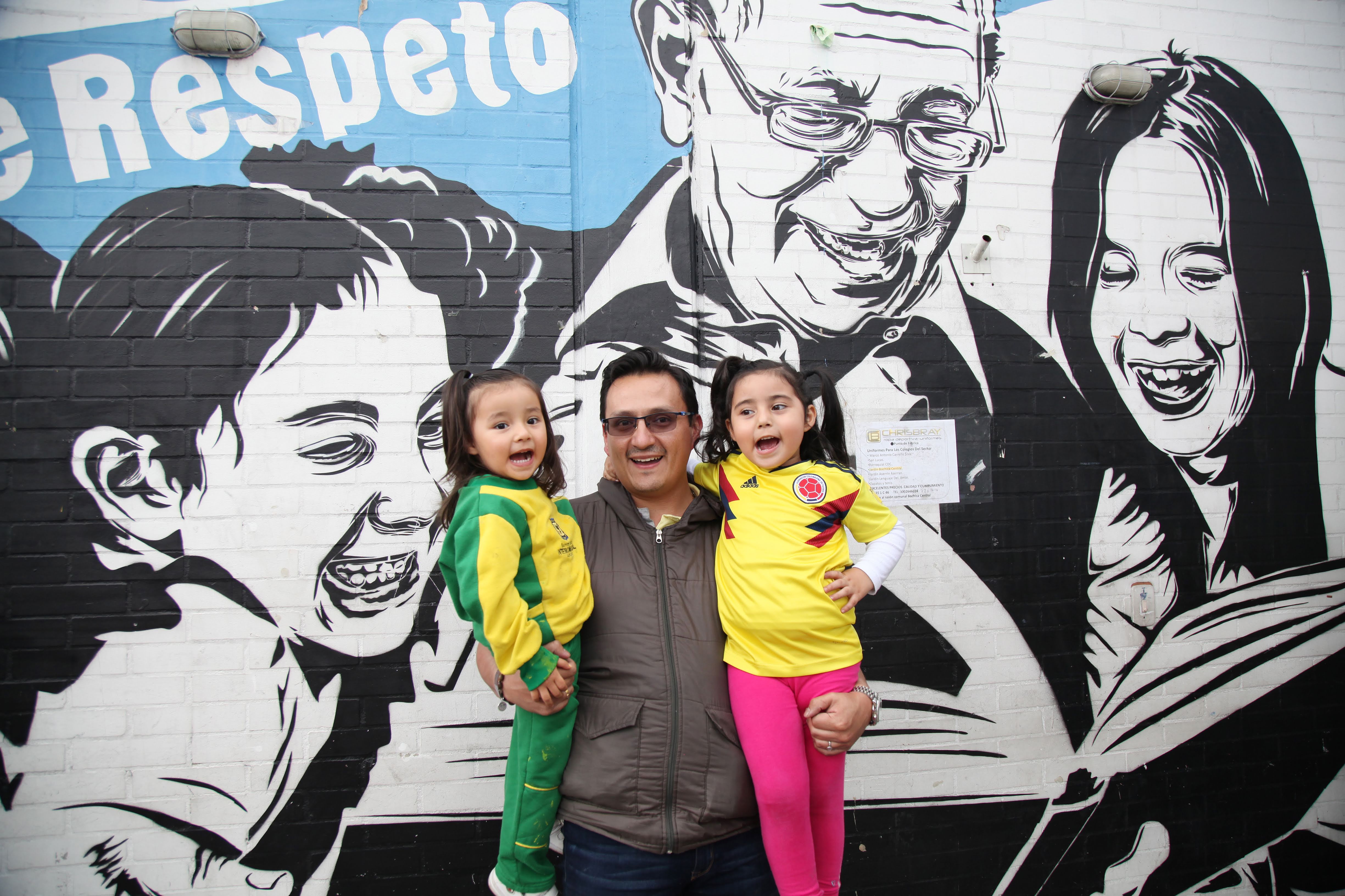 foto de papa con sus hijos