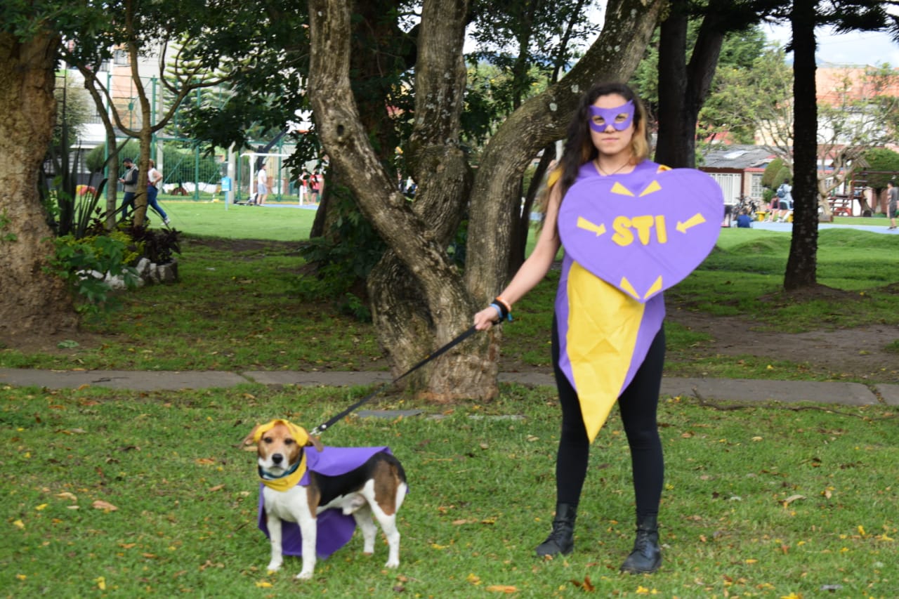 foto de super sti y su perro 1