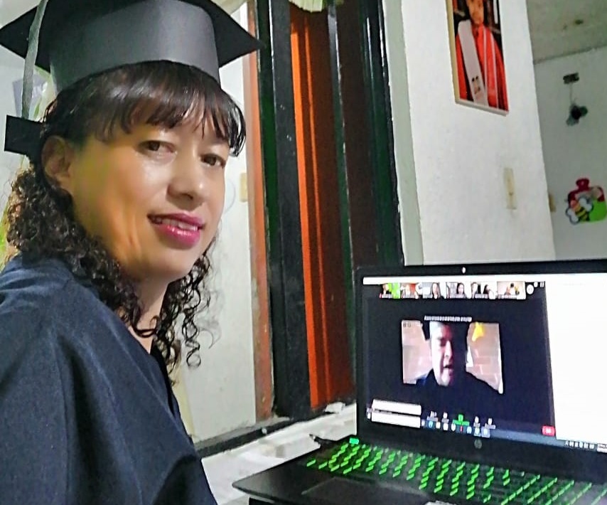 foto de grado virtual