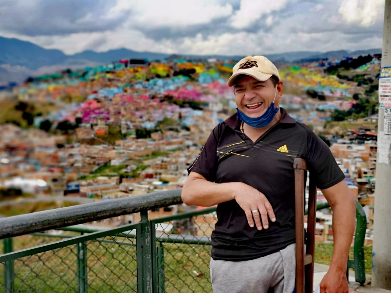foto de hombre en en parque