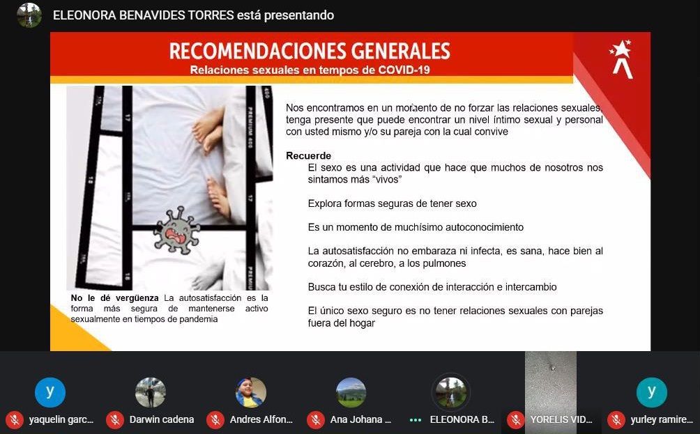 foto de diapositiva de recomendaciones generales