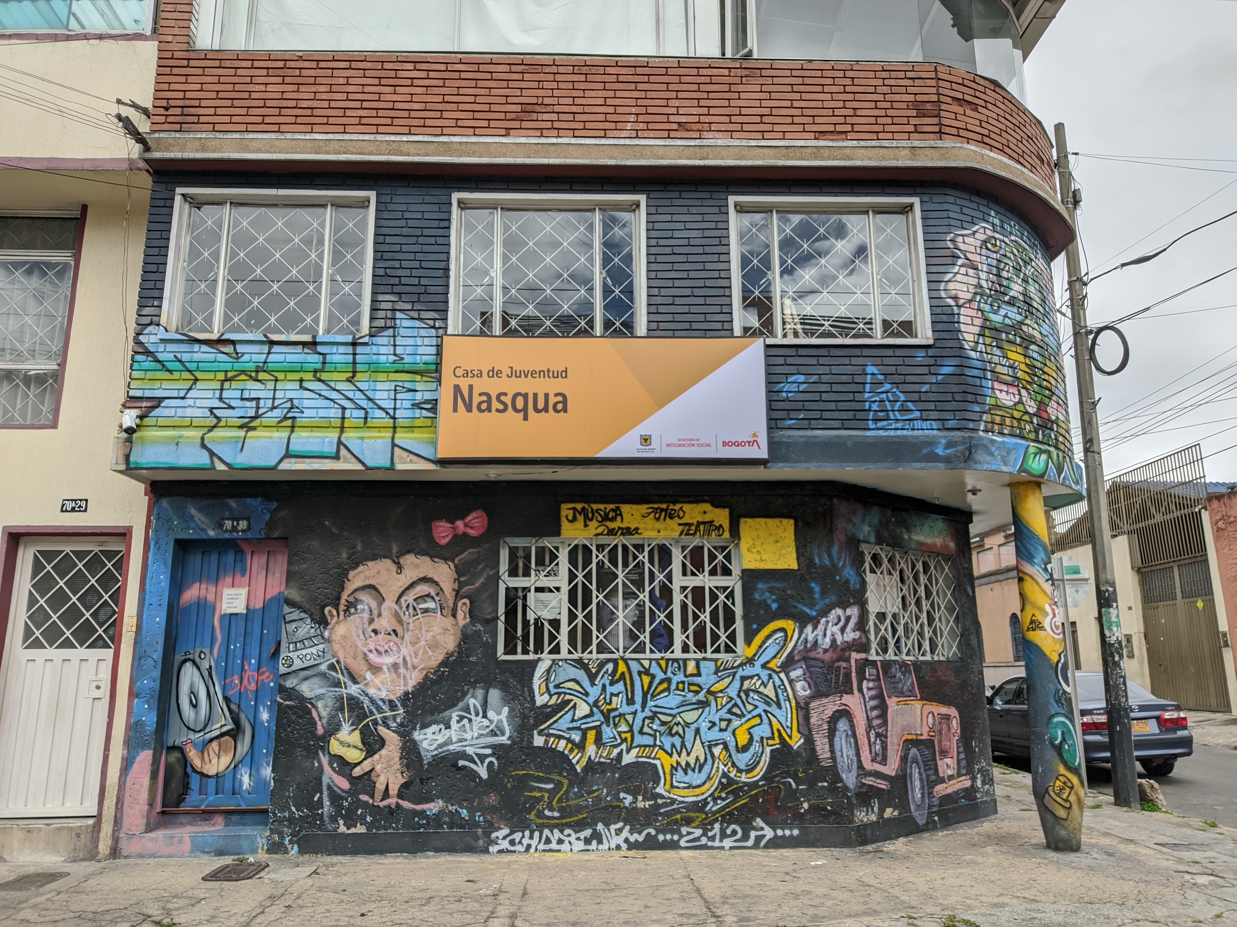foto panoramica de casa de la juventud