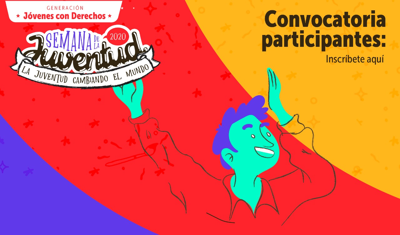 pieza grafica de la semana de la juventud