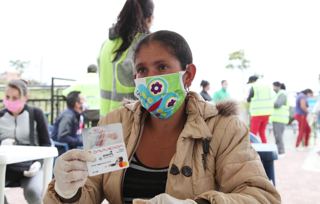 foto de mujer atendida