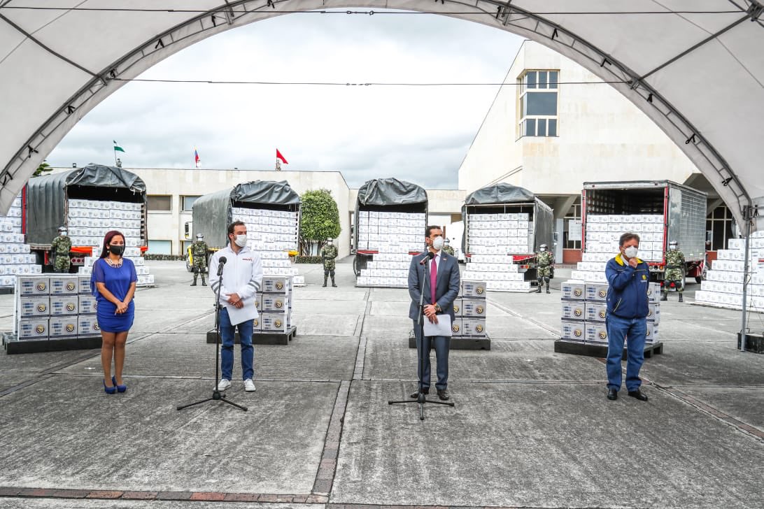 Distrito recibe 13 mil ayudas