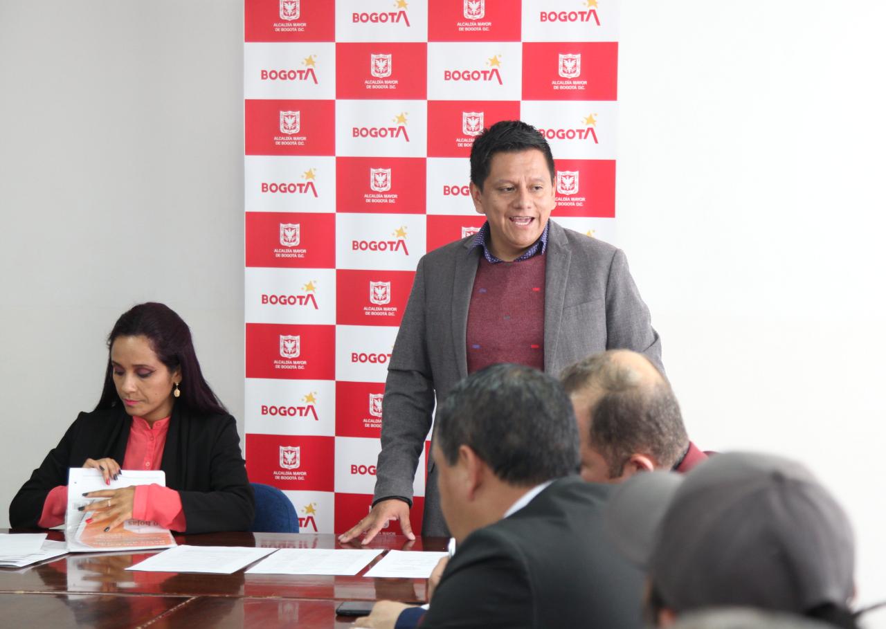 foto de funcionarios de la SDIS