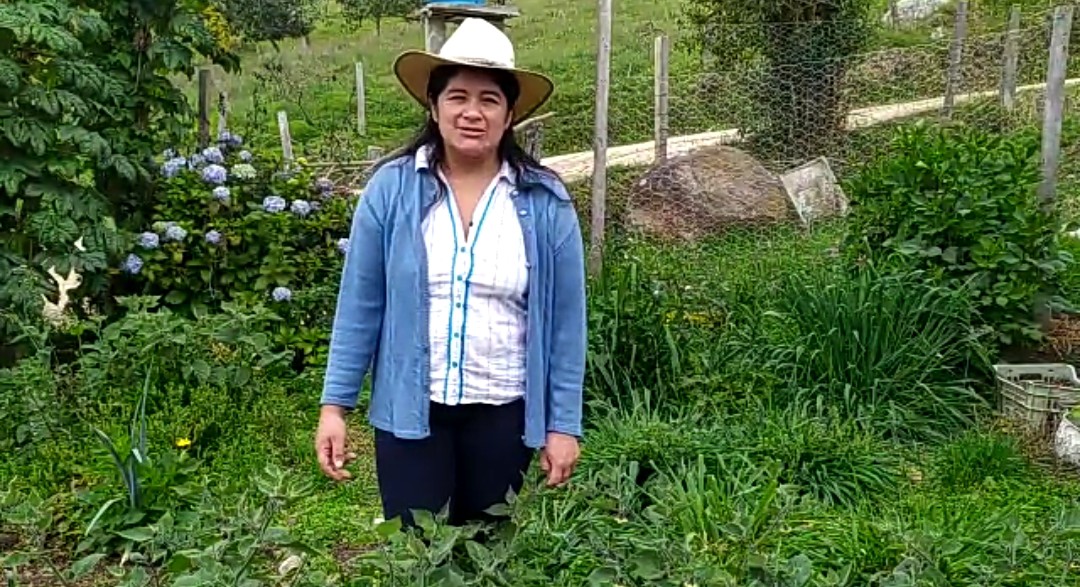 foto de mujer campesina