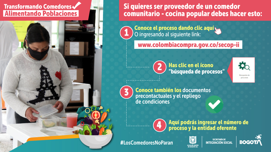 infografia de comedores comunitarios
