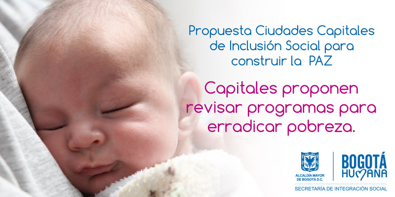 Pieza grafica capitales proponen revisar programas para erradicar pobreza