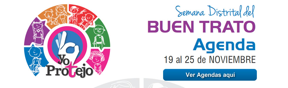 Pieza grafica semana dristrital del buen trato